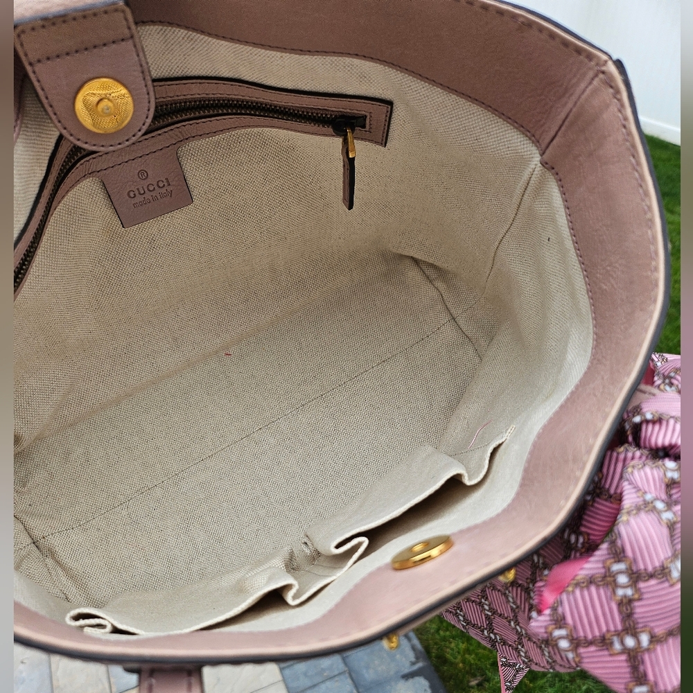 EUC GUCCI Tote Pink - Picture 5 of 12